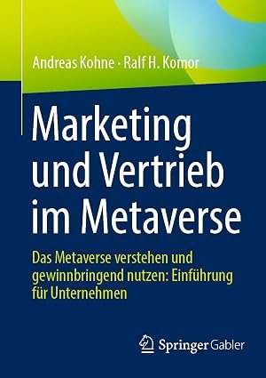 Buchcover: Marketing und Vertrieb im Metaverse