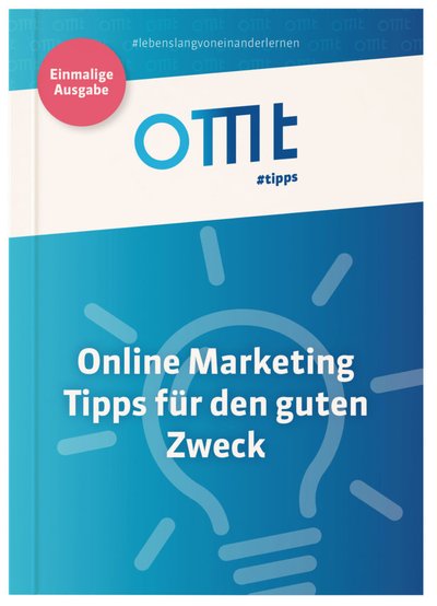 Buchcover: Online Marketing Tipps für den guten Zweck (E-Book)